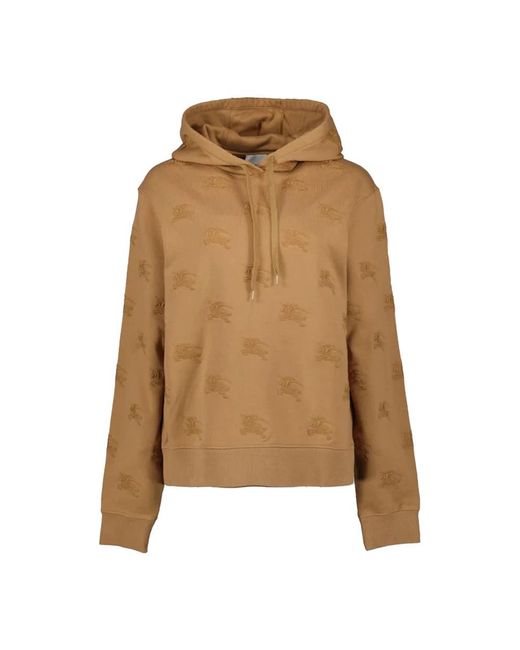 Burberry Hoodies & Sweatvesten ,Bruin ,Stijlvolle Sweatshirts & Hoodies Collectie in het Brown