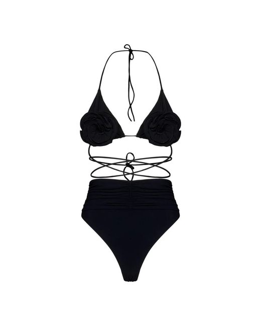 Bikini triángulo Magda Butrym de color Black