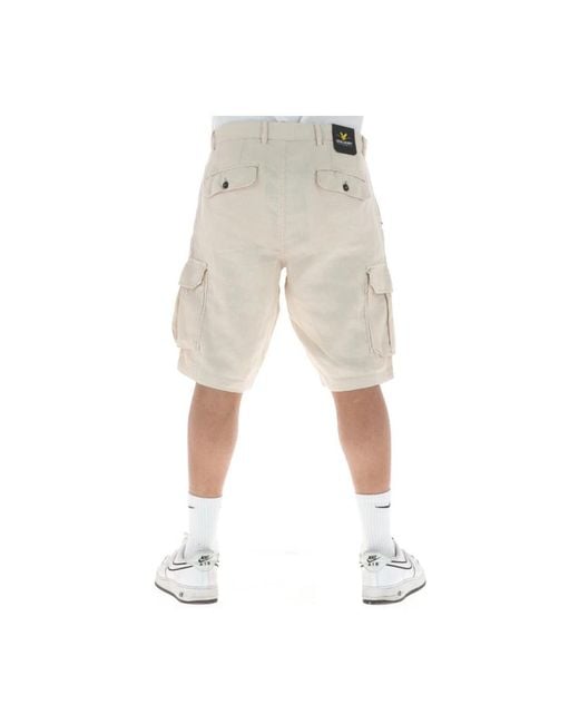 Lyle & Scott Natural Casual Shorts for men