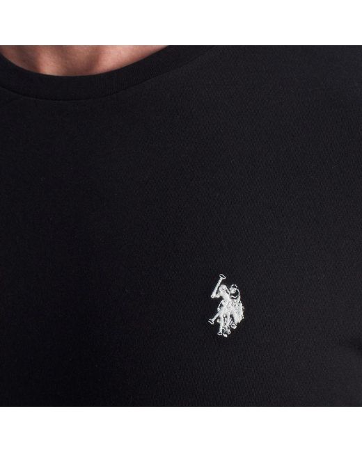 U.S. POLO ASSN. Black T-Shirts for men