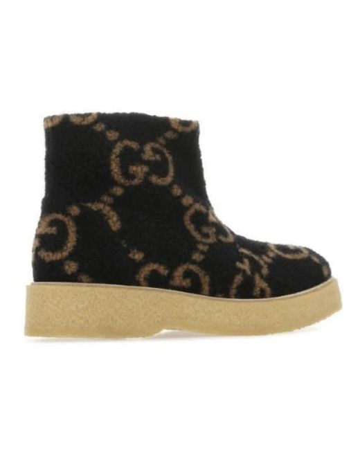 Gucci Black Ankle Boots
