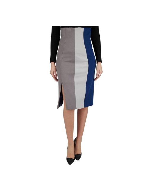 Kiton Midi Skirts in het Blue