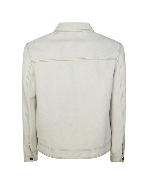 Circolo 1901 Gray Denim Jackets for men