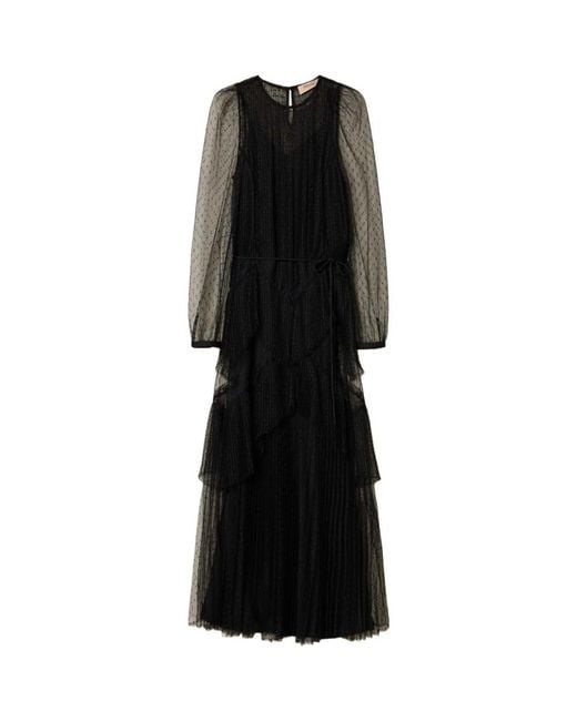 Twinset Midi Dresses in het Black
