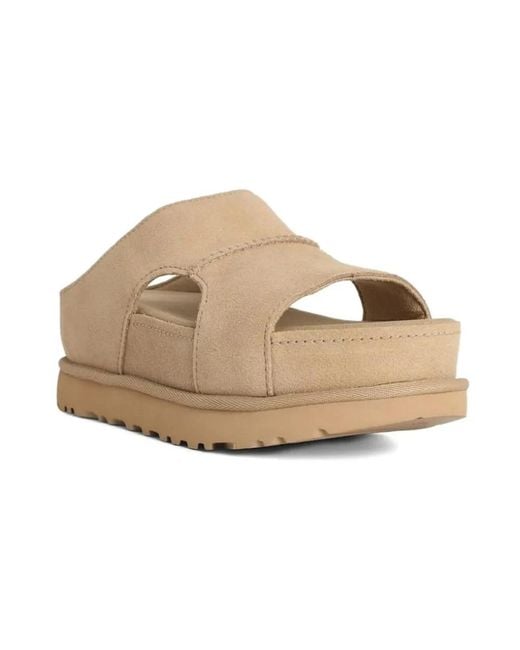 Ugg Metallic Sliders