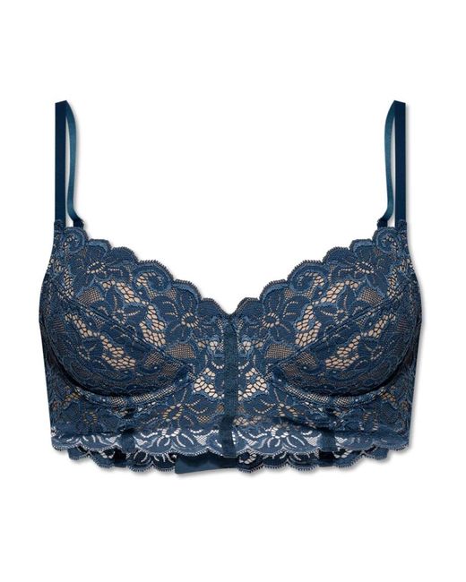 Hanro Blue Spitzen-bh