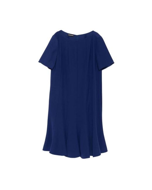 Emporio Armani Blue Short Dresses