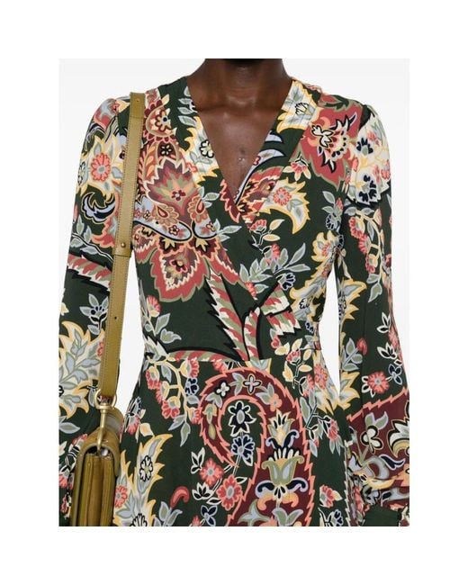 Etro Natural Midi Dresses