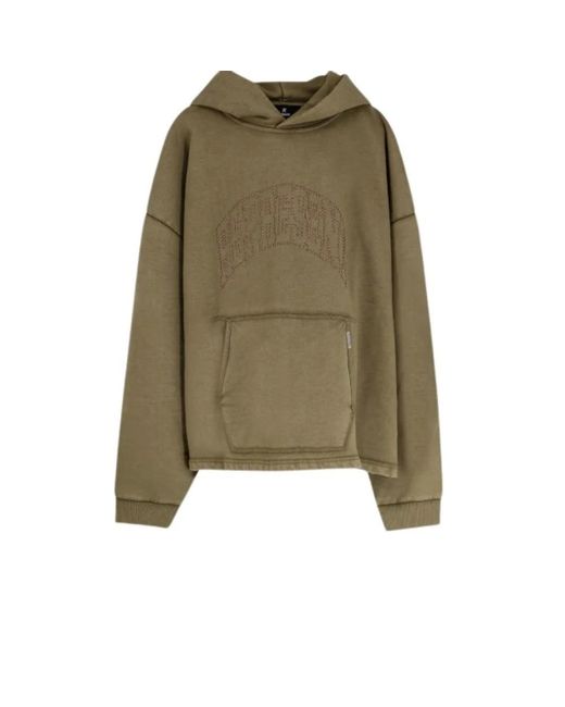 Represent Hoodies & Sweatvesten ,Groen ,Katoen Owners Club Hoodie in het Green voor heren