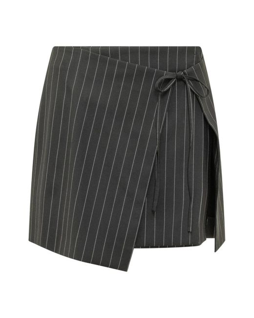 Sportmax Gray Short Skirts