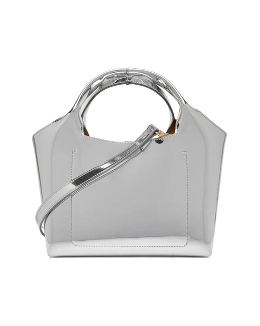 Love Moschino Gray Handbags