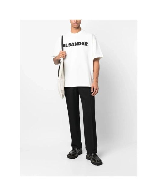 Jil Sander T-Shirts in het White voor heren