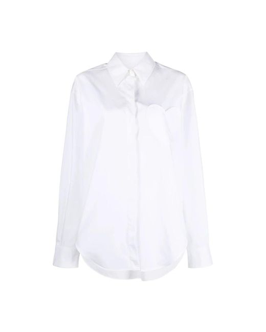 Moschino Camicia Jeans in het White