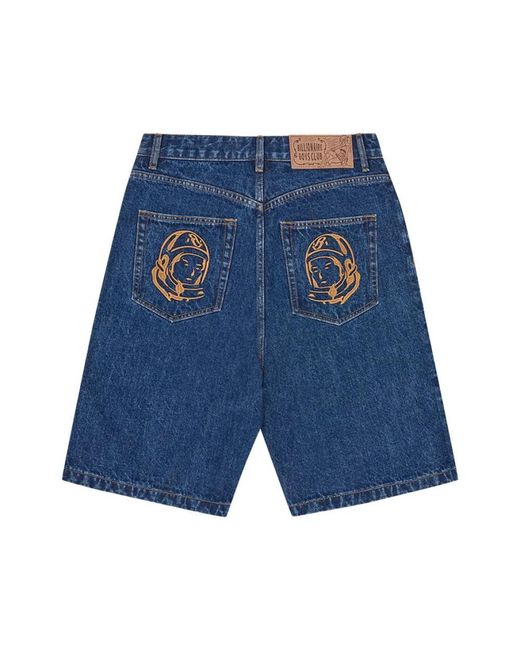 BBCICECREAM Blue Denim Shorts for men