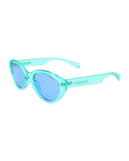 Polaroid Accessoires ,Blauw ,Blauwe Gepolariseerde Zonnebril Voor Vrouwen in het Blue