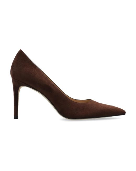 Stuart Weitzman Schoenen ,Bruin ,Leer Power 85 in het Brown