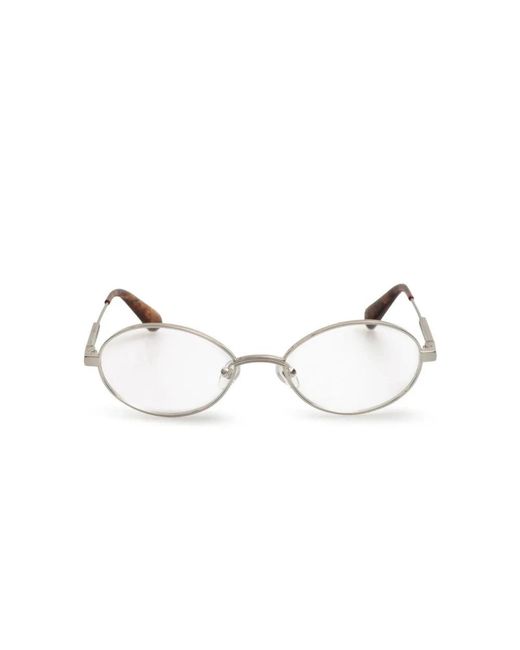 Jacquemus Optical Frame in het Metallic