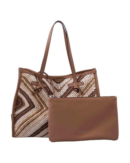 Gianni Chiarini Brown Tote Bags