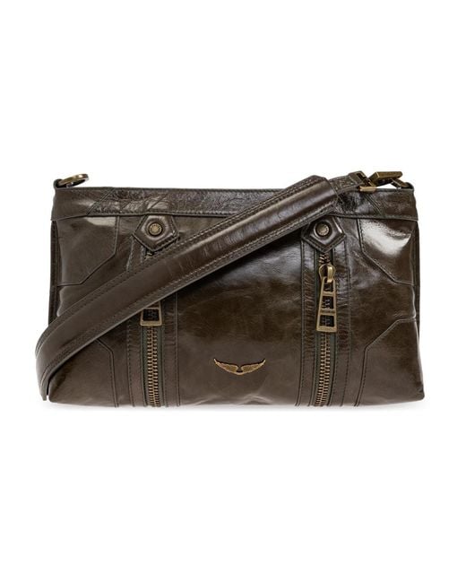 Zadig & Voltaire Shoulder Bags in het Brown