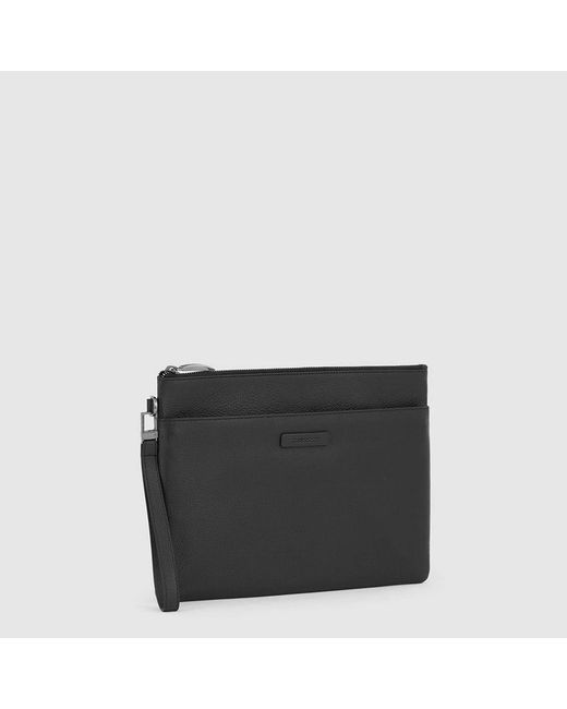Clutches Piquadro de hombre de color Black