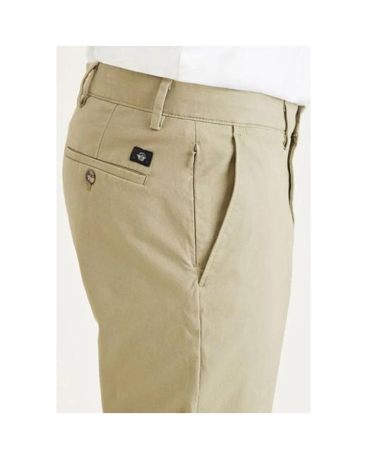 Chinos Dockers de hombre de color Natural