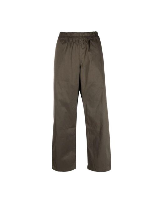 Studio Nicholson Gray Militärgrüne toba hose