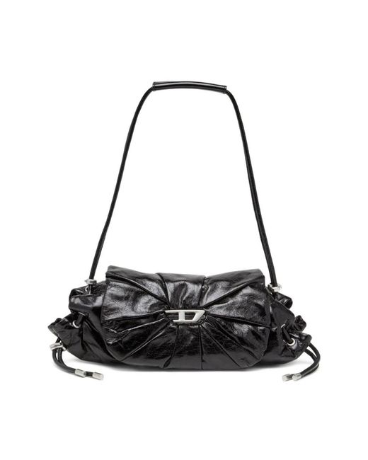 DIESEL Black Shoulder Bags