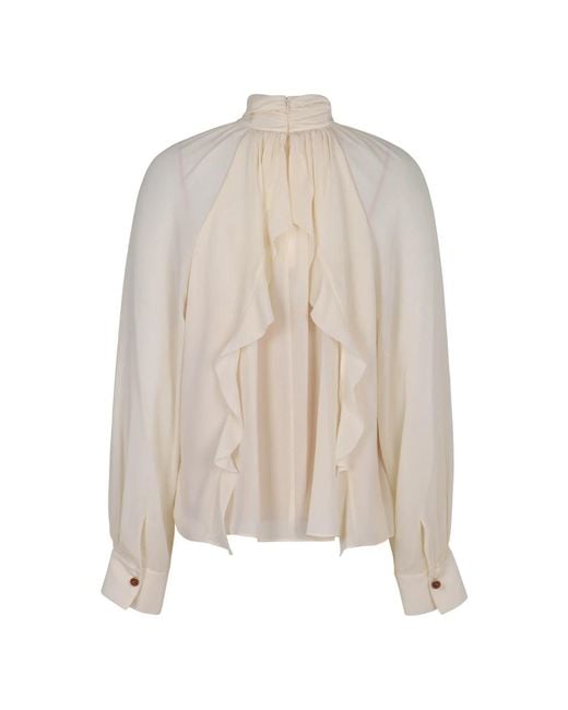 Vince Natural Blouses