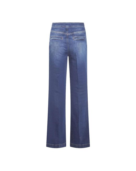 Twinset Blue Flared Jeans