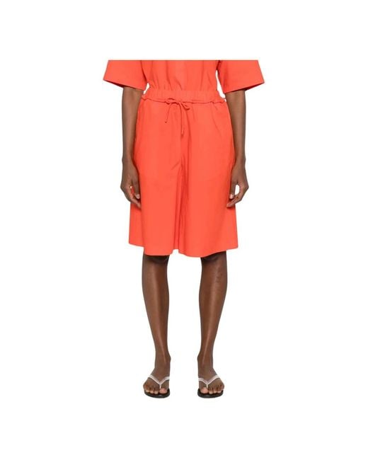 Pinko Orange Bermudas