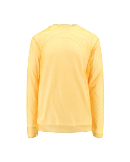Jil Sander Yellow Long Sleeve Tops for men