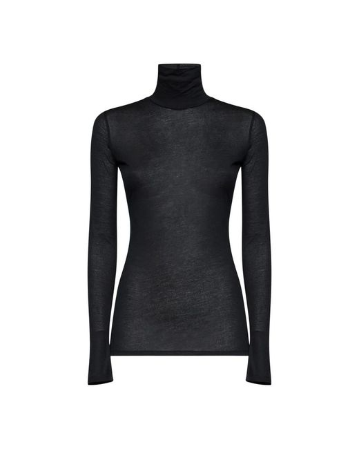 Turtlenecks Mugler de color Black