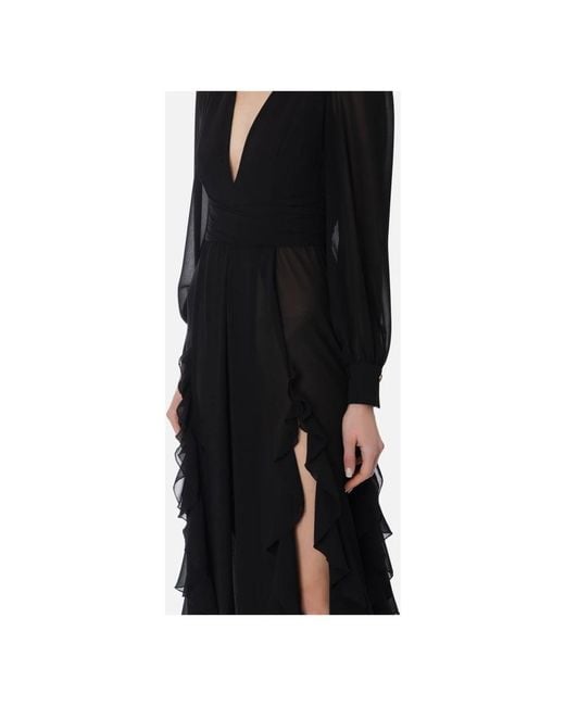 Elisabetta Franchi Black Party Dresses