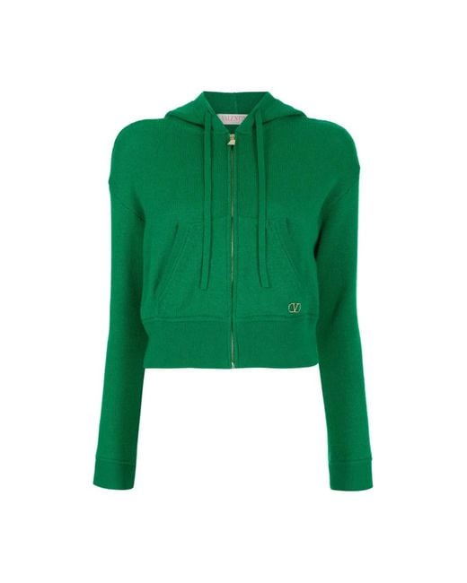 Valentino Green Zip-Throughs