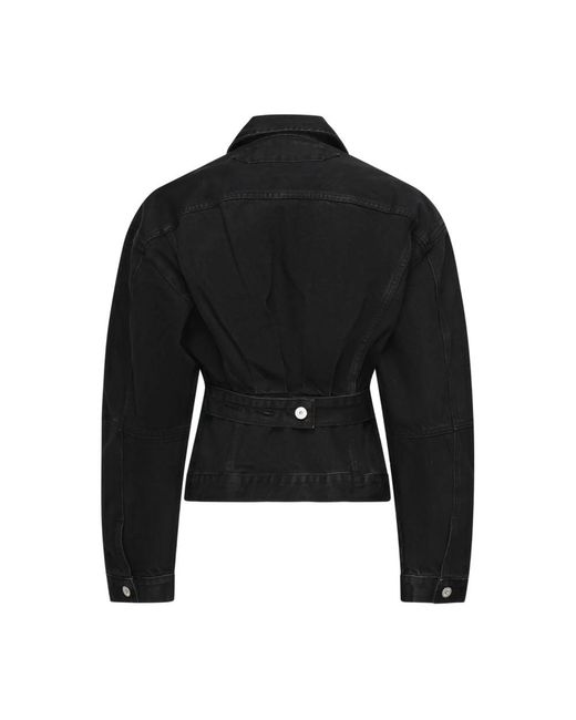 Jacquemus Jassen ,Zwart ,Katoen De-Nîmes Jacket in het Black