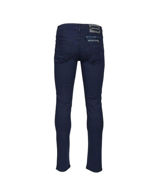 Jacob Cohen Blue Slim Fit Jeans for men