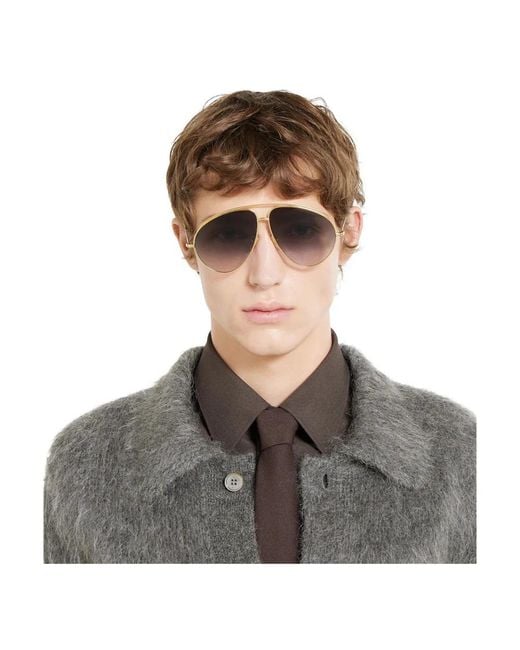 Gucci Yellow Sunglasses