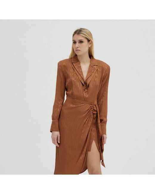 FEDERICA TOSI Brown Short Dresses