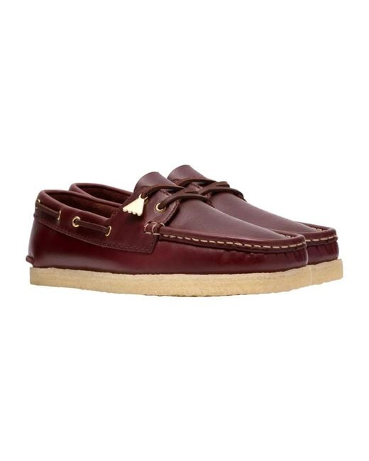 Clarks Red Boat Shoes