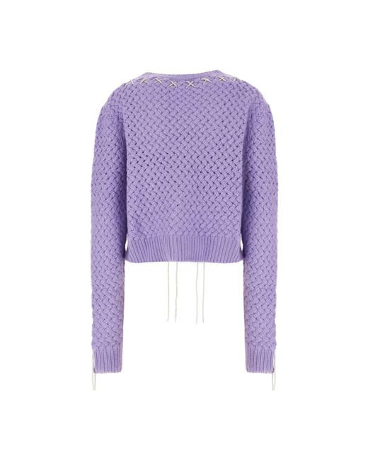 GIUSEPPE DI MORABITO Purple Cardigans
