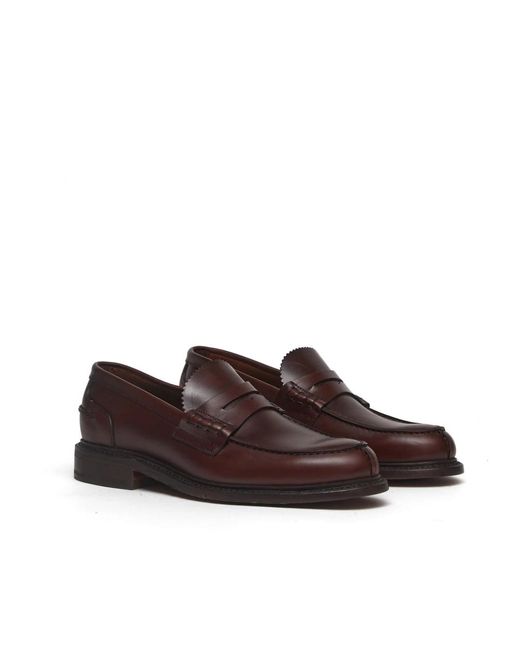 BERWICK  1707 Leder mokassin 5169 in tan in Brown für Herren