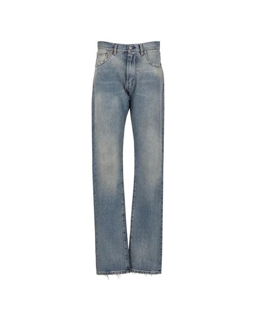 Straight jeans de Maison Margiela de color Azul | Lyst