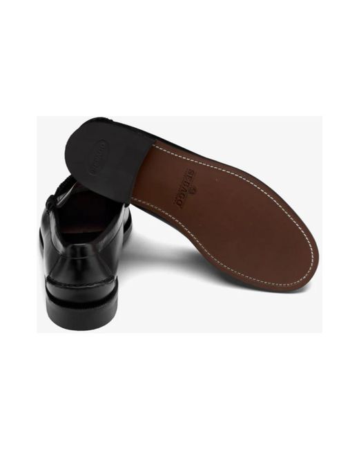 Sebago Black Loafers for men