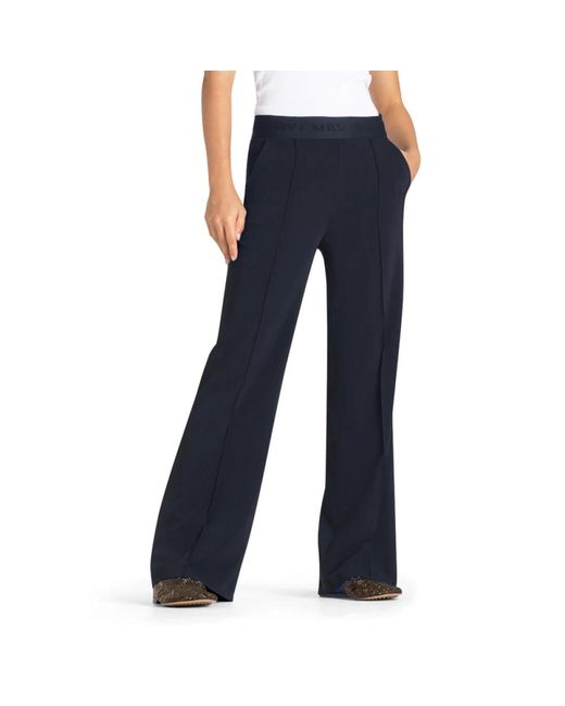 Cambio Blue Wide Trousers