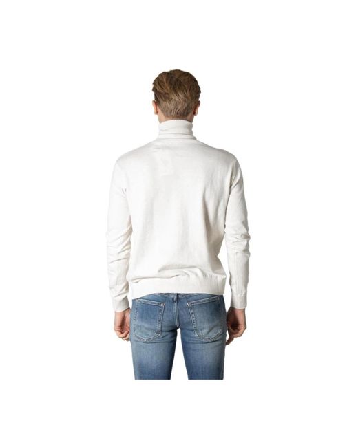 U.S. POLO ASSN. White Turtlenecks for men