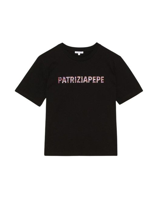 Patrizia Pepe Black T-Shirts
