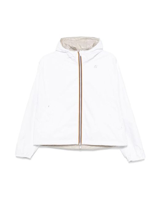 Light Jackets K-Way de color White
