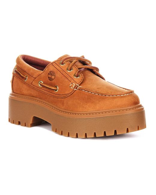 Timberland Brown Boat Shoes