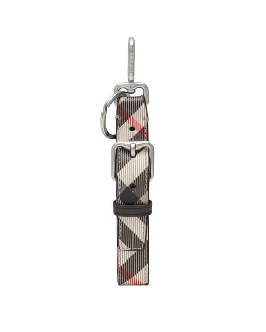 Burberry Metallic Keychains for men