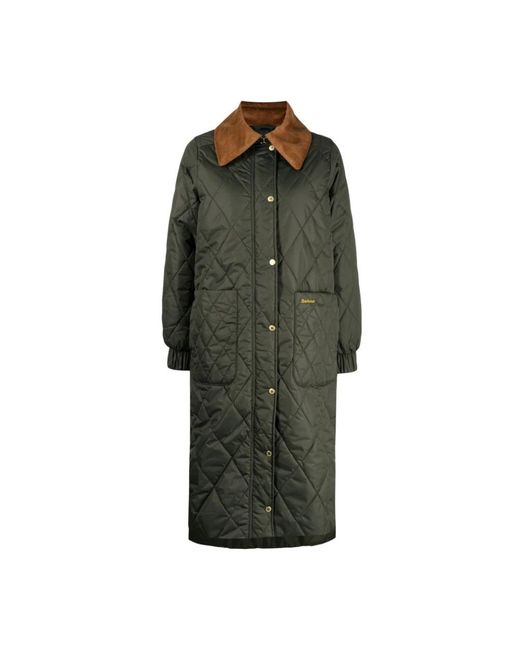 Barbour Green Down Coats